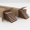 Ekena Millwork 48H x 3/8T Adjustable Wood Slat Wall Panel Kit w/ 3W Slats, Red Oak contains 15 Slats SWW60X48X0375RO - alternate 4